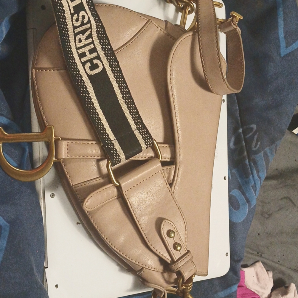 Christian Dior Matte Saddle Bag